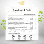 DEAL SUPPLEMENT Irish Sea Moss 7000mg Per Serving, 240 Veggie Capsules – 14 Superfood Complex – 3000mg Black Seed Oil, 2000mg Ashwagandha, 600mg Ginger - Image 3