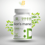 Lions Mane Mushroom 7500mg Brain & Nootropic, Immune Support Supplement In Bangladesh