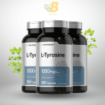 Horbaach L-Tyrosine Supplement | 1000mg | 250 Capsules | Non-GMO and Gluten Free Formula - Image 2