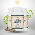 Double Wood Cistanche Tubulosa Extract 500mg Per Serving (120 Capsules) Cistanche Testosterone Supplement for Men - Image 2