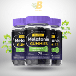 Carlyle Melatonin 3mg Gummies – 75 Count | With Chamomile & Lavender | Vegan, Non-GMO, Gluten-Free Sleep Support - Image 2