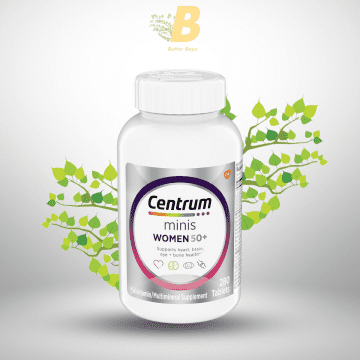 Centrum Silver Women’s Multivitamin 50+  280 Tablets  Immune, Bone, Brain & Heart Support In Bangladesh