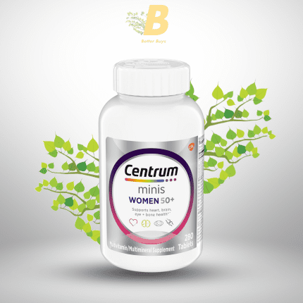 Centrum Silver Women’s Multivitamin 50+  280 Tablets  Immune, Bone, Brain & Heart Support In Bangladesh