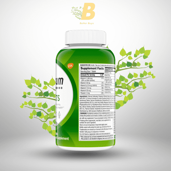 Centrum Adult Multivitamin/Multimineral Supplement with 200 Tablets – Non-GMO and Gluten-Free Multivitamins for Energy, Immunity, and Bone Health Support - Image 3