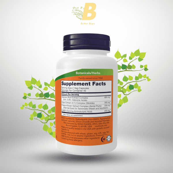 NOW Foods Sleep Supplement, Original NOW Foods Sleep BD, NOW Foods Sleep price in BD, Natural sleep aid Bangladesh, Melatonin supplement BD