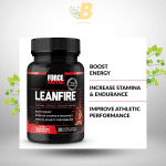 Force Factor LeanFire Pre Workout Energy Pills with Green Tea Extract and Caffeine to Increase Energy, Build Lean Muscle, Black, 30 Count - Image 4
