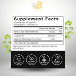 Force Factor L-Arginine Nitric Oxide Supplement with BioPerine, 3000mg, 150 Capsules - Image 3