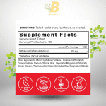 Force Factor Caffeine Pills 200mg, Caffeine Tablets to Boost Energy, Focus, Strength, and Performance 100 Tablets - Image 3