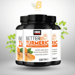 FORCE FACTOR Better Turmeric Curcumin 1600mg with Black Pepper & Ginger, Clinical Strength Joint Support Supplement, Superior Absorption, 120 Tablets - Image 2