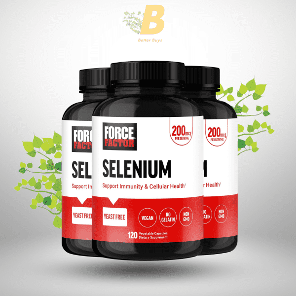 Force Factor Selenium Immune Support Supplement, Selenium 200mcg 120 Capsules - Image 2