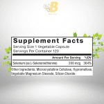 Force Factor Selenium Immune Support Supplement, Selenium 200mcg 120 Capsules - Image 3