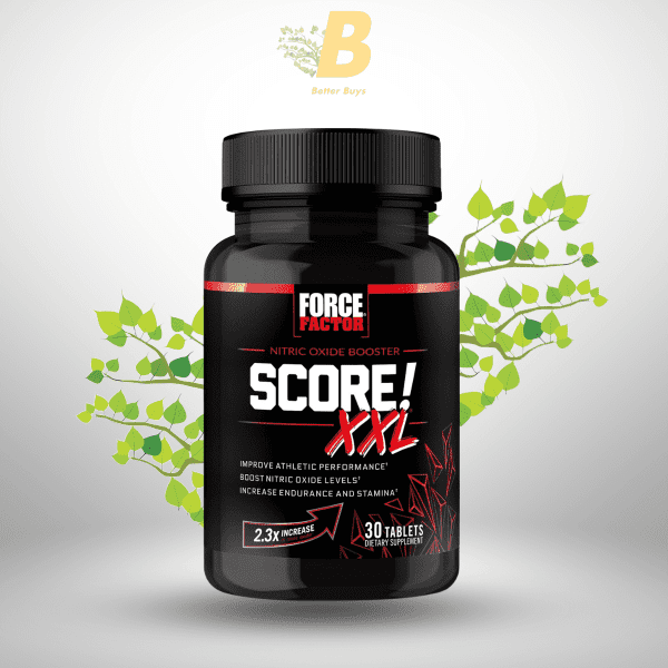FORCE FACTOR Score! XXL Nitric Oxide Booster Supplement for Men with L-Citrulline, Horny Goat Weed, Black Maca, & Tribulus Terrestris to Increase Stamina, Energy, and Physical Performance, - Image 4
