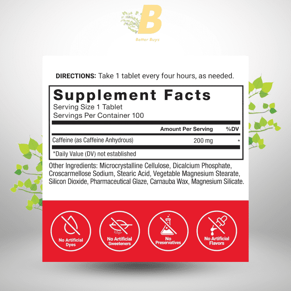 Force Factor Caffeine Pills 200mg – Energy, Focus, Strength, and Performance Boost - Image 3