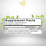 FORCE FACTOR Biotin 10000mcg, Biotin Supplement for Healthier Hair, Skin, and Nails, Hair Growth Supplement 100 Vegetable Capsules - Image 3