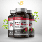 Horbaach Nitric Oxide Beet Root Capsules | 180 Count | Boost Your Energy & Performance - Image 2