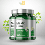 Horbaach Mastic Gum Capsules 1500mg | 100 Count | Non-GMO & Gluten-Free - Image 2