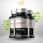Horbaach Longjack Tongkat Ali for Men and Women  1600mg  120 Capsules Maximum Strength - Image 2