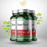Horbäach Beet Root Powder Capsules | 220 Pills | Herbal Extract | Non-GMO, Gluten Free Supplement - Image 2