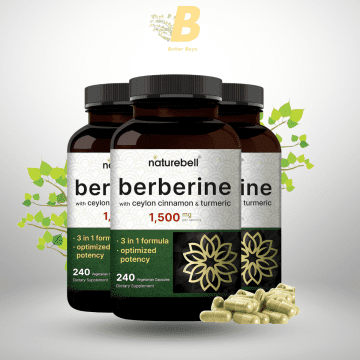 NatureBell Berberine Supplement, Berberine Supplement Bangladesh,Ceylon Cinnamon Supplement BD, Turmeric Root Supplement BD