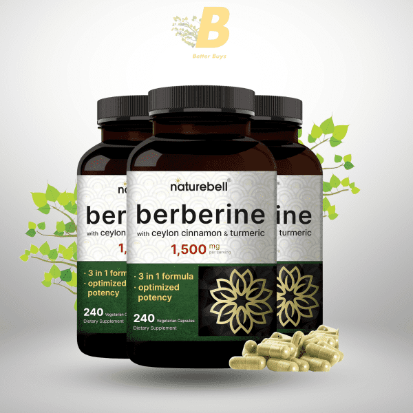 NatureBell Berberine Supplement, Berberine Supplement Bangladesh,Ceylon Cinnamon Supplement BD, Turmeric Root Supplement BD