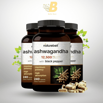 NatureBell Ashwagandha , Naturebell Ashwagandha Supplement Price in BD, Ashwagandha Supplement Price in BD, Adaptogens in Bangladesh, Stress Relief Supplements in Bangladesh
