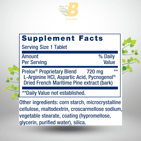 Life Extension Prelox Tablets, 60 Tablets - Image 4