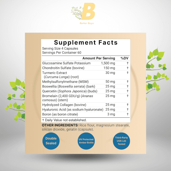 NatureBell Glucosamine Chondroitin MSM, Best Joint Supplement in Bangladesh, NatureBell Glucosamine Price in BD, Glucosamine Chondroitin MSM BD, Joint Health Supplements in Bangladesh, NatureBell Glucosamine Chondroitin BD