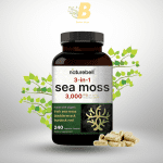 Naturebell Irish Sea Moss, original Naturebell Irish Sea Moss BD, immune support supplement Bangladesh, Naturebell Irish Sea Moss 3000mg BD