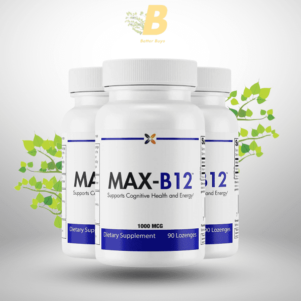 Stop Aging Now MAX-B12 Lozenges 1000 MCG - Immune Support & Natural Energy Supplement ,90 Lozenges - Image 2