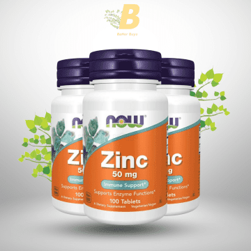 NOW Supplements Zinc 50 mg,NOW Supplements BD, NOW Foods Zinc price in BD,Zinc supplement Bangladesh,Zinc 50 mg for immunity