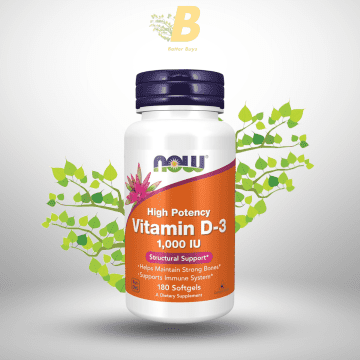NOW Foods Vitamin D-3 1,000 IU 180 Softgels, NOW Foods Vitamin D-3 1,000 IU BD, NOW Foods price in BD, Vitamin D for bone health in Bangladesh, NOW Foods Vitamin D-3 softgels price