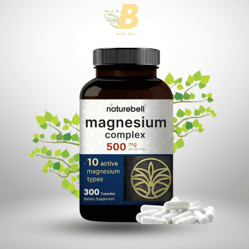 naturebell magnesium complex 500mg price in bangladesh ,magnesium supplement bd