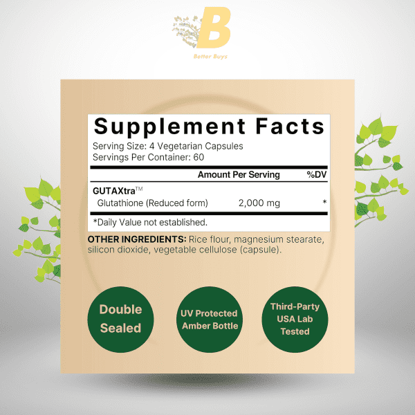 NatureBell Glutathione Supplement 2,000mg In Bangladesh , Glutathione Supplement In BD, Skin brighting In BD,