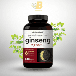 NatureBell Korean Red Ginseng 2,250mg, NatureBell Korean Red Ginseng 2,250mg In Bangladesh, Korean Red Ginseng in BD