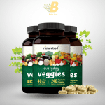 NatureBell Everyday Veggies Supplements – 240 Capsules - Image 2