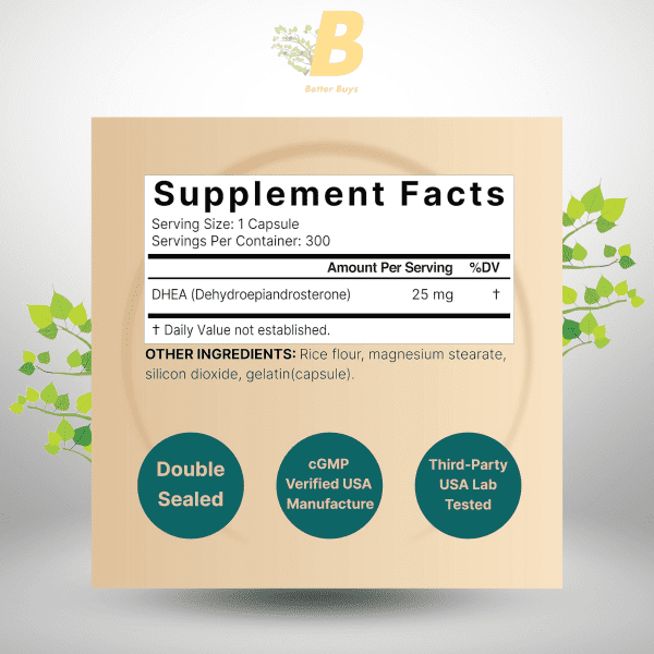 NatureBell DHEA 25mg, NatureBell DHEA 25mg price In Bangladesh, NatureBell DHEA 25mg Price in BD , DHEA for brain health in bd