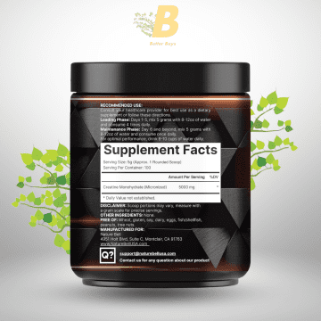 NatureBell Instant Creatine Monohydrate Powder 500 Grams