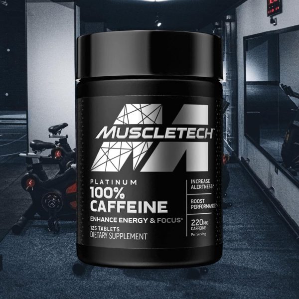 MuscleTech  Caffeine 100% Pills for Energy & Mental Focus, 220mg of Pure Caffeine, 125 Count - Image 4