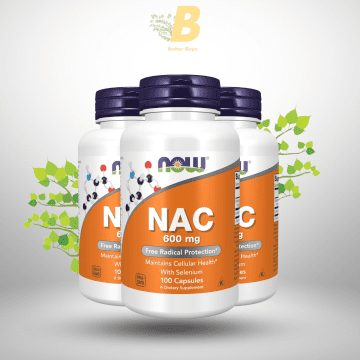 NOW NAC 600 mg , NAC supplement in Bangladesh, Original NOW NAC BD, N-Acetyl Cysteine capsule BD
