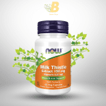 NOW Foods Milk Thistle Extract 150 mg, NOW Silymarin Milk Thistle BD. Best liver supplement in Bangladesh, Original Milk Thistle capsule BD, NOW supplement price in BD, Natural liver detox supplement