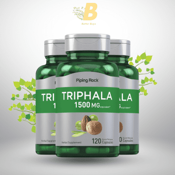 Piping Rock Triphala Capsules 1500 mg – 120 Pills in Bangladesh