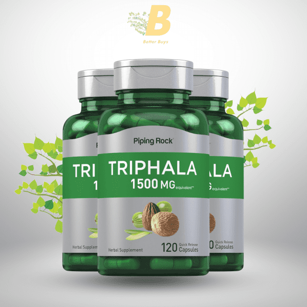 Piping Rock Triphala Capsules 1500 mg – 120 Pills in Bangladesh