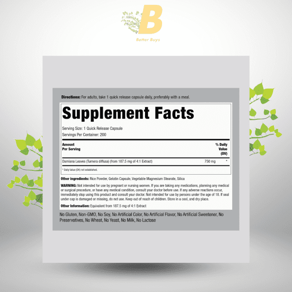 piping rock Damiana Leaves price in Bangladesh, damiana leaves capsule price in Bangladesh, Damiana Benefits, damiana leaves benefits for men, damiana leaves price in Bangladesh