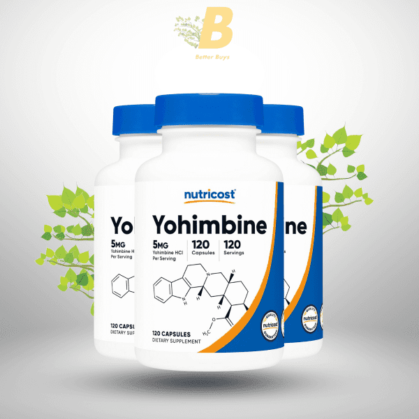 Nutricost Yohimbine HCl 5mg 120 Capsules in Bangladesh