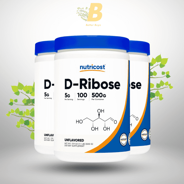 Nutricost D‑Ribose-5mg 500g, nutricost d-ribose powder, d ribose powder price in bangladesh, pure d ribose powder price in bangladesh, d-ribose supplement in BD, Glutathione USA brand supplement in BD, Made in USA