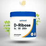 Nutricost D‑Ribose‑5 mg, 250 g, nutricost d-ribose powder, d ribose powder price in bangladesh, pure d ribose powder price in bangladesh, d-ribose supplement in BD, Glutathione USA brand supplement in BD, Made in USA