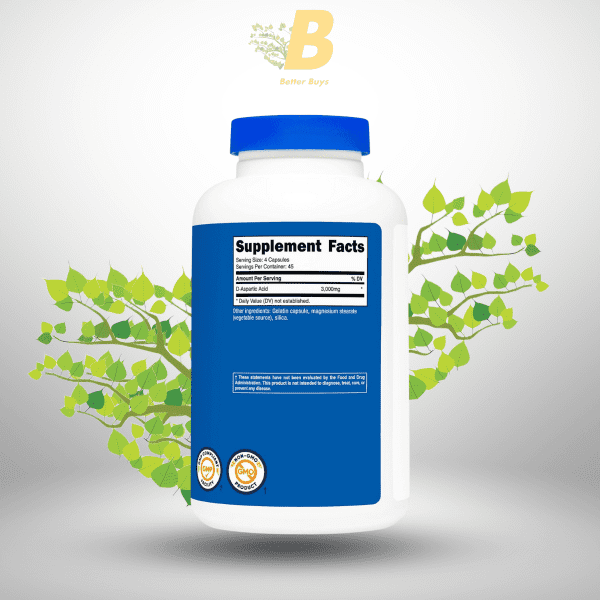 Nutricost D- Aspartic Acid-3000mg,180 Caps in Bangladesh , nutricost d aspartic bd, nutricost d aspartic acid 3000mg price in BD, nutricost d aspartic acid daa,d aspartic acid in bangladesh,d-aspartic acid supplements in bangladesh,d aspartic acid bangla,d aspartic acid tablets in bangladesh,how many mg of d aspartic acid , nutricost d aspartic acid capsules in BD,