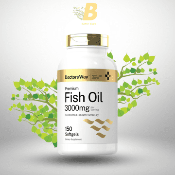Buy Doctor’s Way Fish Oil in BD Imported Omega‑3 Fish Oil BD Doctor’s Way Fish Oil Bangladesh Omega‑3 softgel Bangladesh Doctor’s Way EPA DHA Bangladesh Non‑GMO fish oil Bangladesh Gluten free omega-3 Bangladesh Doctor’s Way heart health in Bangladesh