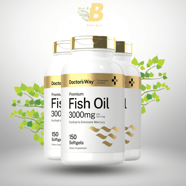 Buy Doctor’s Way Fish Oil in BD Imported Omega‑3 Fish Oil BD Doctor’s Way Fish Oil Bangladesh Omega‑3 softgel Bangladesh Doctor’s Way EPA DHA Bangladesh Non‑GMO fish oil Bangladesh Gluten free omega-3 Bangladesh Doctor’s Way heart health in Bangladesh