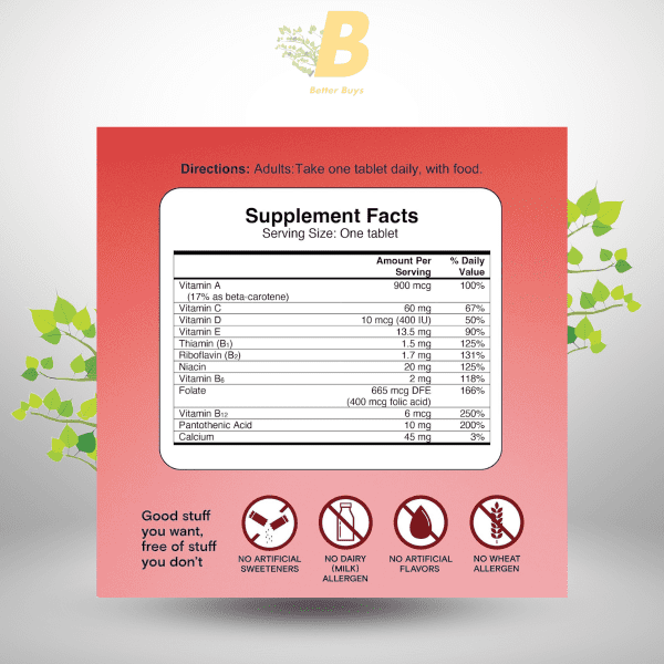 One A Day Daily Essentials Multivitamins in Bangladesh